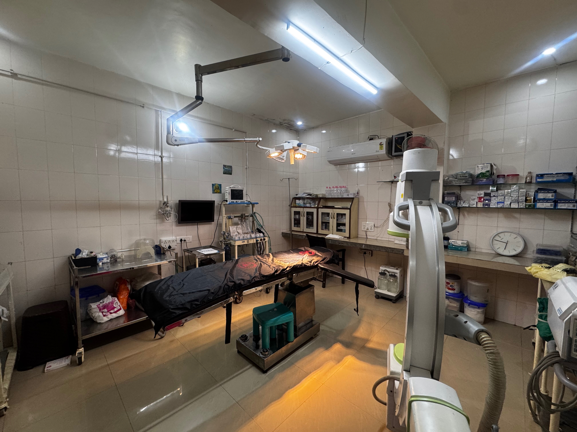 Operation Theatre at Life Care Hospital, Khamanon